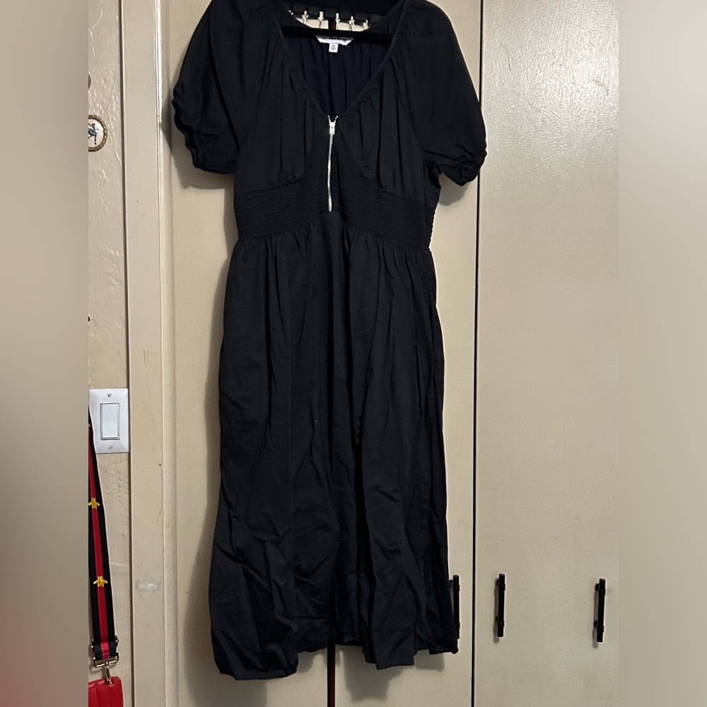 👑 Black The drop dress xxl